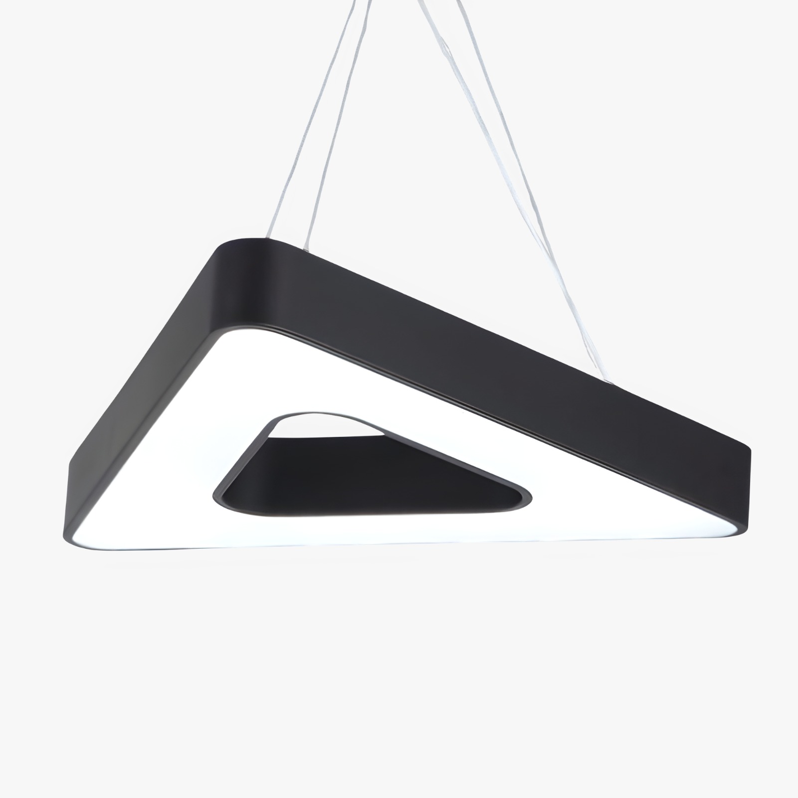 LED Hollow Triangle Pendant Light -600MM